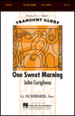 One Sweet Morning SSAA choral sheet music cover